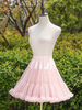 Jupon de mariage de qualité jupon en tulle à deux niveaux avec demi-jupon rose
