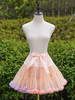 Jupon de mariage pour les mariées Great Tulle Pink Front Bow Half Slip Jupon
