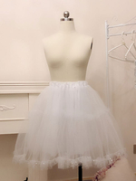 Jupon Lolita Crinoline Tulle Lolita Blanc Déguisements Halloween