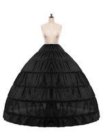 Jupon pour le robe de mariée noir