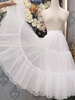 Jupons Lolita en tulle jupe Lolita blanche à plusieurs niveaux