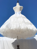 Jupons Sweet Lolita Jupe Lolita blanche en dentelle de polyester