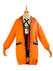 Kakegurui Compulsive Gambler Yomoduki Runa Cosplay Costume Manteau à Capuche avec Manches Longues avec Poches
