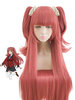 Kakegurui Compulsive Gambler Yumemite Yumemi Déguisements Halloween Cosplay Perruque