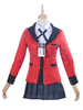 Kakegurui joueur compulsif Jabami Yumeko Cosplay uniforme Costume ensemble