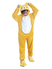 Kigurumi Carnaval Adulte pour femme en flanelle orange de Nouvel An hiver Combinaison Déguisements Halloween