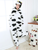 Kigurumi Carnaval Adulte unisexe en flanelle blanc original de Toussaint Combinaison Déguisements Halloween
