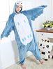 Kigurumi Carnaval Adulte unisexe en flanelle Cyan original de Toussaint Combinaison Déguisements Halloween