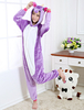 Kigurumi Carnaval Adulte unisexe en flanelle Pourpre original de Toussaint Combinaison Déguisements Halloween