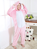 Kigurumi Carnaval Adulte unisexe en flanelle rose clair original de Toussaint Combinaison Déguisements Halloween