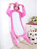 Kigurumi Carnaval Adulte unisexe en flanelle rose original de Toussaint Combinaison Déguisements Halloween