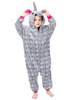 Kigurumi Carnaval Onesie Pyjamas Combinaison De Toilette Facile En Flanelle Enfants De Licorne Cadeaux Noël Déguisements Halloween