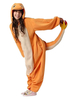 Kigurumi Carnaval Pokémon Pokémon Pyjamas 2021 Pokemon Charmeter Onesie pour adulte flanelle Costume Carnaval Déguisements Halloween