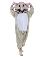 Kigurumi Carnaval Pyjama 2021 Elephant Onesie enfants Flanelle animaux Onesie Déguisements Halloween Costume Carnaval de nuit