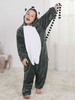 Kigurumi Carnaval Pyjama Enfant Cadeaux Noël Raton Laveur Hiver Automne En Flanelle En Flanelle Déguisements Halloween