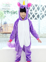 Kigurumi Carnaval pyjama pour enfant hiver automne en flanelle en flanelle Déguisements Halloween