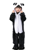 Kigurumi Carnaval pyjama pour enfant hiver automne en flanelle pour enfants en flanelle pour garçon pour fille de Panda Déguisements Halloween
