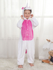 Kigurumi Carnaval pyjama pour enfant Unicorne automne hiver en flanelle en flanelle Déguisements Halloween