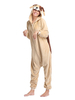 Kigurumi Carnaval Pyjamas Carlin Chien Adulte Flanelle Facile Toilette Combinaison Costume Déguisements Halloween