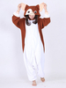 Kigurumi Carnaval pyjamas Gremlins Gizmo Onesie Brown & Noël blanc Costume Carnaval Animal pour adultes Déguisements Halloween