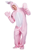 Kigurumi Carnaval Pyjamas Lapin Adulte Rose Costume Carnaval Déguisements Halloween