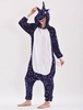 Kigurumi Carnaval Pyjamas Licorne Dreaming Stars Onesie Adultes Unisexe Flanelle Combinaisons Déguisements Halloween