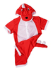 Kigurumi Carnaval Pyjamas Onesie Dinosaure Enfant Coton Facile Toilette Combinaison À Manches Courtes Déguisements Halloween