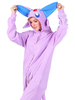 Kigurumi Carnaval Pyjamas Onesie Nidoran Combinaison de Flanelle Adulte Costume Carnavals Kigurumi Carnaval Déguisements Halloween