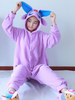 Kigurumi Carnaval Pyjamas Pokemon 2021Combinaison Adulte Violet En Flanelle Anime Animal Cosplay Costume Carnaval Toussaint Déguisements Halloween