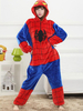 Kigurumi Carnaval pyjamas super-héros Onesie Spiderman flanelle Womens Cosplay Costume Carnaval Déguisements Halloween