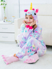 Kigurumi Carnaval Pyjamas Unicorne 2021 Onesie flanelle Unicorneio Costume Carnaval Déguisements Halloween