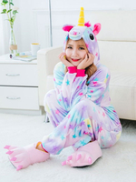 Kigurumi Carnaval Pyjamas Unicorne 2021 Onesie flanelle Unicorneio Costume Carnaval Déguisements Halloween