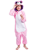Kigurumi Pyjamas Chat Rose Combinaison Enfant Cadeaux Noël Déguisements Halloween Carnaval