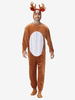 Kigurumi Pyjamas Onesie Animal Adulte Rose Polyester Combinaison Chapeau Kigurumi Costumes