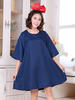 Kikis Livraison Service Costumes Cosplay Anime Sorcière Robe Bleu Foncé Bandeau Déguisements Halloween