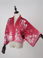 Kimono Lolita Cardigan Imprimé Cape Wa Lolita Déguisements Halloween