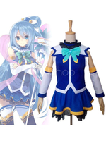 KonoSuba Aqua Cosplay Costume Konosuba : Bénédiction de Dieu sur ce monde merveilleux ! Cosplay Costume Déguisements Halloween