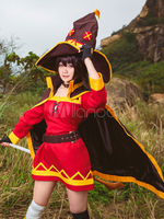 KonoSuba Megumin Cosplay Costume Konosuba : Bénédiction de Dieu sur ce monde merveilleux ! Cosplay Costume Déguisements Halloween