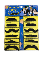 La moustache mince de guidon a placé la barbe faciale de cheveux d