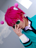 La vie désastreuse de Saiki K Saiki Kusuo cosplay perruque Déguisements Halloween