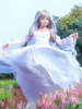 Lambs Judy Hopps Rabbit Police Cosplay Costume blanc robe de mariée Déguisements Halloween