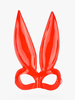 Lapin Masque Doreille Costume Lapin Orange Sexy Halloween Mascarade Cosplay Accessoires