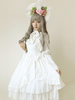 Larmes Lolita blanc Jumper Skirt de Sweet Lolita Robe JSK sirène Déguisements Halloween
