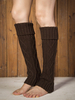 Latin Dance Socks Genou High Cable Knit Ballerina Yoga Belly Dancing Accessories Déguisements Halloween