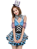 Le magicien dOz fée quatre pièces tenue Cosplay Costume Halloween