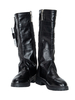 Le mandalorien Cosplay chaussures noir Synthétique cuir acétate doublure bottes TV film Star Wars Cosplay bottes