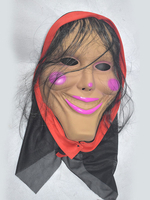 Le masque de purge Déguisements Halloween Smiley Clown Effrayante Mascarade Costume Accessoires
