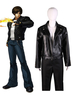 Le roi des combattants 15 Kyo Kusanagi Cosplay Costume Faux cuir veste gants jeu Costume ensemble