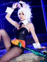 League Of Legend Lol bataille Bunny déchiré l’exil Cosplay Costume Déguisements Halloween