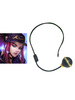 League Of Legends 2021 LOL KDA Akali Déguisements Halloween Cosplay Earphone Mic Cosplay Accessoires